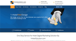 Desktop Screenshot of 1hotelsolution.com