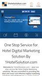 Mobile Screenshot of 1hotelsolution.com